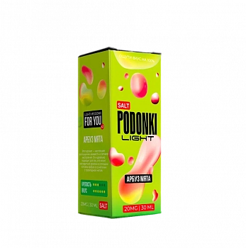 Ар Podonki Light SALT "Арбуз Мята" 30-20